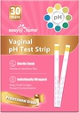 Easy@Home Vaginal PH Test -30 스트립 | 여성용 BV 테스트 키트 | 여성용 효모 감염 시험 + 여성용 pH 밸런스