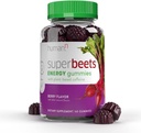 HumanN SuperBeets 에너지 Gummies - 빠른 에너지 및 정신 초점 - 질소를 증가하는 데 도움이 - 건강한 혈압 및 순환 지원 - 산화 방지제, 비 GMO - 베리 맛, 60 조사