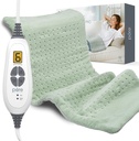 Pure Enrichment PureRelief XL Heating Pad - 12" x 24" Back Pain & Cramps, 6 Heat Settings, FSA/HSA Eligible, Soft Machine Wash Fabric, Auto-Off & Moist Heat (Zen Green)의 전기 가열 패드