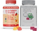 SmartyPants Kids Multivitamin Gummies & Kids Mineral Chews : 오메가 3 생선 오일 (EPA / DHA) 및 마그네슘 시트 레이트 및 칼슘과 다민성, 30 일 공급 각