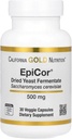 캘리포니아 골드 영양 EpiCor®, 건조 효모 발효, 500 mg, 30 Veggie 캡슐