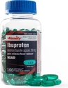 시간 모자 LABS, INC. 적시 Ibuprofen 200mg - 160의 액체 Softgels - 고통 구호 Softgels 및 Fever 흡진기 - 두통 기복, 정신 통증, 두통 Aches Muscular 체 & 관절염 고통을 위해