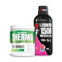 PROSUPPS Thermo Fat Burning Thermogenic Powder Spicy Rita 및 1500 L-Carnitine Berry - 무게 관리 및 사전 운동 - 에너지, 무드, 식욕 제어 -
