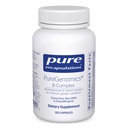 Pure Encapsulations PureGenomics B-Complex - 유전 표현, 세포 기능, 호르몬 생산 및 에너지 대사를위한 넓은 스펙트럼 B 비타민 지원 * - 비타민 B12 및 B6-120 캡슐