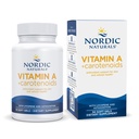 북유럽 자연 비타민 A + Carotenoids, Unflavored - 30 소프트 젤 - Lycopene & Astaxanthin - 피부, 세포 건강 지원 - Non-GMO - 30 서빙