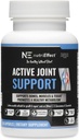 Active Joint Support Supplements | 뼈, 근육 및 조직 지원 | 건강한 물질 대사 촉진 | 천연 성분 - 성장 및 수리에 필수적인 영양소 | 60 개