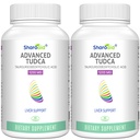 TUDCA Liver 지원 보조 식품 1200 mg-Third 파티 테스트-Bile 소금 Liver Detox Cleanse-High Strength Formula-Vegan 캡슐 Liver,Gallbladder,Kidney Health,2 Bottle-120 캡슐
