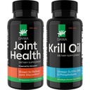 Daiwa 합동과 Krill 기름 보충교재 팩 - 초본 혼합, 2-in-1 공식을 가진 Omega 3 Krill 기름 캡슐