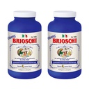 Brioschi 이탈리아 레몬 맛 Effervescent Heartburn, Upset Stomach, 산성 Indigestion, 8.5 oz 병 (팩 2)