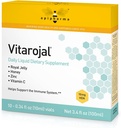 Vitarojal Royal Jelly - 꿀, 비타민 C, 아연 - Immune 시스템을 지원, & 자연 에너지와 웰빙을 촉진 (10 바이알)