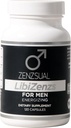 ZENZSUAL LibiZenzs Men - Ginseng, Maca Root, Ashwagandha와 천연 다이어트 보충 혼합 - 테스토스테론 수준을 증가 - 글루텐 무료 (120 캡슐)