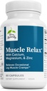 Terry Naturally Muscle Relax - Nervous System, Muscle Relaxation & Sleep - 칼슘, 마그네슘 및 ZInc와 근육 Relaxant 보충 - 호흡 건강 보조 - 60 캡슐