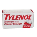 Tylenol Reg Strngth 100'S 크기 100ct Tylenol 325 Mg 일정한 힘 고통 Reliever