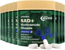 NAD 보충교재, NAD Nicotinamide Riboside 남자와 여자를 위한 900 Mg, Liposomal NAD+ Nicotinamide Riboside, Resveratrol & Quercetin, 에너지, Boost NAD+, 900 캡슐을 가진 보충교재