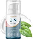 DIM 크림 보충 | 여성 호르몬 균형 크림 | Diindolylmethane는 Menopause, Perimenopause, Hormonal Acne & Hot Flashes를 위한 에스트로겐 균형 & 기복을 지원합니다 | 서빙 당 40mg | Soy-Free