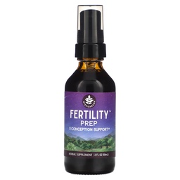 WishGarden Herbs Fertility Prep - Vitex, Red Maca 및 Raspberry Leaf와 함께 모든 자연의 불임 초본 보충, 여성을위한 건강한 호르몬 균형, Optimal Uterine 건강 및 개념, 2oz