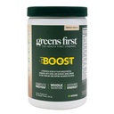 Greens First Boost - 식물 기반 단백질 및 균형 영양 - Superfood Shake Mix - Wheat 또는 Soy - Dairy-Free - Vegan - 프랑스어 바닐라, 12.06 온스.