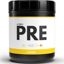 TEDCo Pre 운동 분말 - 남자, 제로 인공 감미료에 대한 모든 자연 운동 - BCAA, 크레아틴, Beta Alanine, L-Citrulline - 30 전체 봉사 (맛있은)