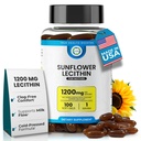해바라기 Lecithin 1200 mg, 우유 교류, 간 자유로운 & Breastfeeding 엄마를 위한 비 GMO 지원은 Cl에 의하여 막힌 우유 덕트, 뇌, Nerve & 간질 건강, 어머니 100 Softgel를 위한 Phospho-Rich를 막습니다