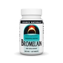 Source Naturals Bromelain 500mg Proteolytic 효소 보충 - 60 정제