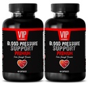VIP VITAMINS 올리브 리프 추출물 최고 강도 - 혈압 지원 - 더 많은 과일을 먹는 (2 병 - 120 캡슐)
