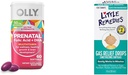 건강한 임신을 위한 OLLY Prenatal Multivitamin Softgels + 유아 Tummy 고통, 60 조사를 위한 작은 Remedies 가스 기복 하락