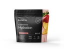 Key Electrolytes Magnesium & Sodium + L Theanine, Low Sugar Drink Mix, Strawberry Lemonade, 21 스틱이있는 숙련 된 하이드로 션 + 카페인 분말 패킷