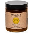 PAAVANI Ayurveda 골든 밀크 - 미국에서 만든 - Ayurvedic Turmeric & Ashwagandha 혼합 - 분말 보충 - Haldi Doodh - 100 % 유기 - 38 서빙