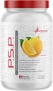 대사 영양 P.S.P. Physique 자극하는 PreWorkout 672g Zero Sugar Caffeine 무료 (레몬드)