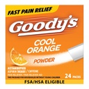 Goody의 진통 분말, 여분 힘 두통 분말 차가운 오렌지, 24의 ct (1의 포장)