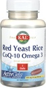 KAL 빨간 효모 밥, CoQ-10, Omega 3, 60 Softgels