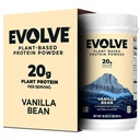 Evolve 단백질 분말, 이상적인 바닐라, 20g 단백질, 1 파운드 (팩 2)