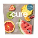 Cure Hydration | 식물 기반 전해질 음료 혼합 | 추가 설탕 없음 | FSA-HSA | 코코넛 워터로 만든 탈수 릴리프 분말 | 비 GMO | Vegan | 28 Packets - Tropical Variety Pack