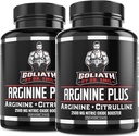Emil의 ARGININE Plus - L Arginine + L Citrulline - 2500 MG High Dose NO Booster Tablets - 혈관 및 심장 건강을위한 니트로 산화물 보충 (아르기닌 AAKG 및 Citrulline Malate 2 : 1)