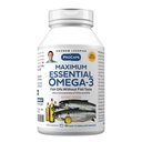 ANDREW LESSMAN 최대 필수 Omega-3 오렌지 - 60 Softgels - 매우 순수한, 높은 Potency Omega-3 오일. 높은 DHA, Stomach Upset 없음, 오염 물질 없음, 수성 없음. 작은 쉽게 삼키기 Softgels