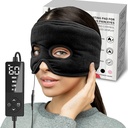 3개의 열 조정, 눈, Sinusitis, 호르몬 Migraine, 긴장 두통 기복 검정을 위한 여분 큰 얼굴 난방 패드를 가진 Moist 열 Sinus 압력 기복 가면