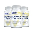 Research Verified Turmeric Curcumin - BioPerine, Curcumin C3 Complex - Vegan - 미국에서 제작 - 180 캡슐 - 미국에서 제작