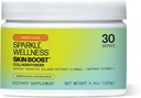 Sparkle Wellness VERISOL Bioactive Hydrolyzed Collagen Peptides | 피부, 헤어 및 네일 건강을위한 비타민 C와 콜라겐 분말 보충 | 피부 부스트 (오렌지) [30-Serves]