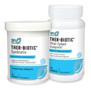 Klaire Labs Ther-Biotic Synbiotic Probiotic (30 캡슐) + Vital-Zymes Digestive Enzymes Bundle (120 카운트) - 낮은 FODMAP Probiotic 보충 + 소화 지원 효소 - 2 제품 세트