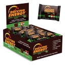 Driving Energy - Caffeinated Energy Bite Size - 다크 초콜릿 민트 에너지 연료 150mg 카페인 - 체육관, 운동, 성인을위한 장기 에너지 - 훌륭한 맛 - 낮은 캐비 - 건강한 스낵 - 50 카운트