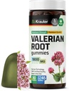 BIO KRAUTER Valerian 뿌리 Gummies - 1800 mg 힘 - 90 Vegan Chews - No Melatonin - 지원 Relaxation & Calmness - Valerian 뿌리 추출물