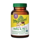 MegaFood Baby & Me 2 Prenatal Prebiotics 및 여성을위한 Probiotics & 30 억 CFU, 채식주의 및 비 GMO, 60 캡 (30 서빙)
