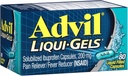 Advil Liqui-Gels 80 Liqui-Gels (포장 3)