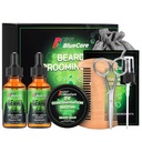 Beard Care Kit - 포함 (1) Beard Oils (Sandalwood & Unscented), Biotin Beard Growth Balm, Comb and Scissors for Grooming and Trimming - Beard Care Daddy Gifts for Men Him 남편