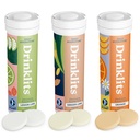 Drinklits Daily Hydration Variety Pack (3) 튜브 번들 | 빙어-리임 + 레몬-리임 + 오렌지 | 전자 태블릿 – 0g Sugar – Great Taste | 30 서빙 - 10 관 당 정제