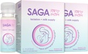 SAGA Organic Lactation Shot | Adaptogens와 Breast Milk Supplement – Fenugreek & Milk Thistle | 높은 생체 이용성 및 빠른 Onset | 매일 우유 공급 | 오렌지 미모사 2oz Shot (4-Pack)