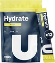 UCAN Hydrate Electrolyte 음료 혼합 (Pineapple, 12 Stickpacks) Sugar-Free, Keto-Friendly, Vegan, Non-GMO, Gluten-Free Electrolyte Powder with Potassium & Magnesium for Runners & Athletes