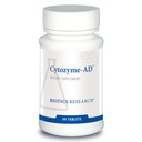 생물 연구 Cytozyme 광고는 건강한 에너지 수준을 지원하고, Calm 60 정제를 승진시킵니다