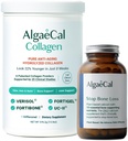 ALGAECAL 칼슘 & 교원질 뭉치 – 임상 지원 Verisol, Fortibone & Fortigel, Bone Health & Anti-Aging를 위한 13 Bone 지원 무기물과 비타민 D3 플러스 13 Bone를 가진 Hydrolyzed 교원질 완전한
