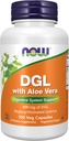 지금 식품 보충제, 알로에 베라 (Deglycyrrhizinated Licorice) 다이어트 보충, 100 Veg 캡슐